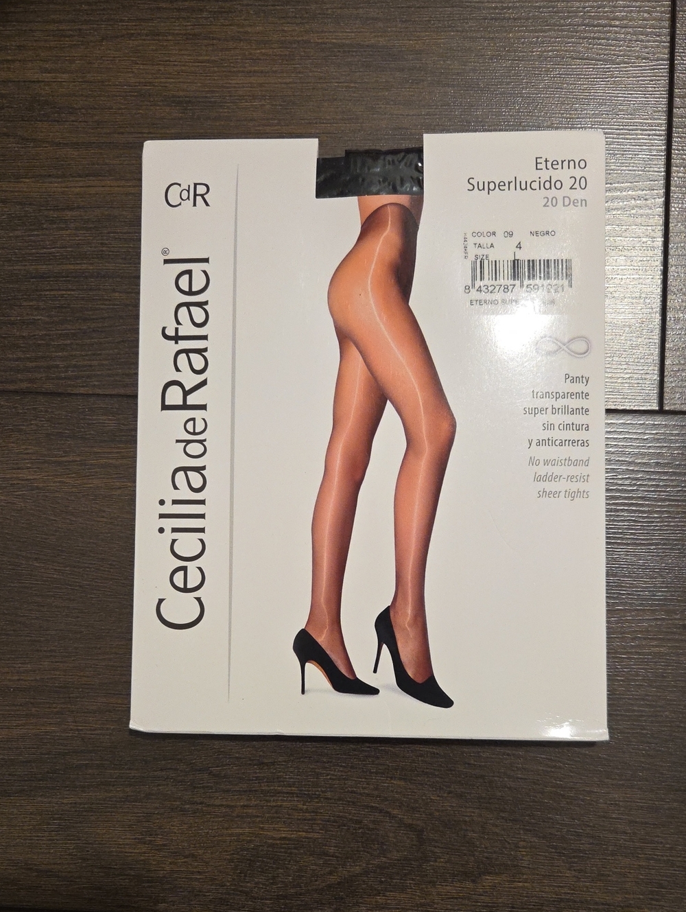 CeciliadeRafael CdR Eterno Superlucido 20 Shiny Tights Pantyhose